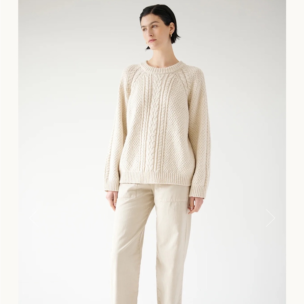 Velvet by Jenny Graham Hermosa Sweater in Oat. Medium. Like new.